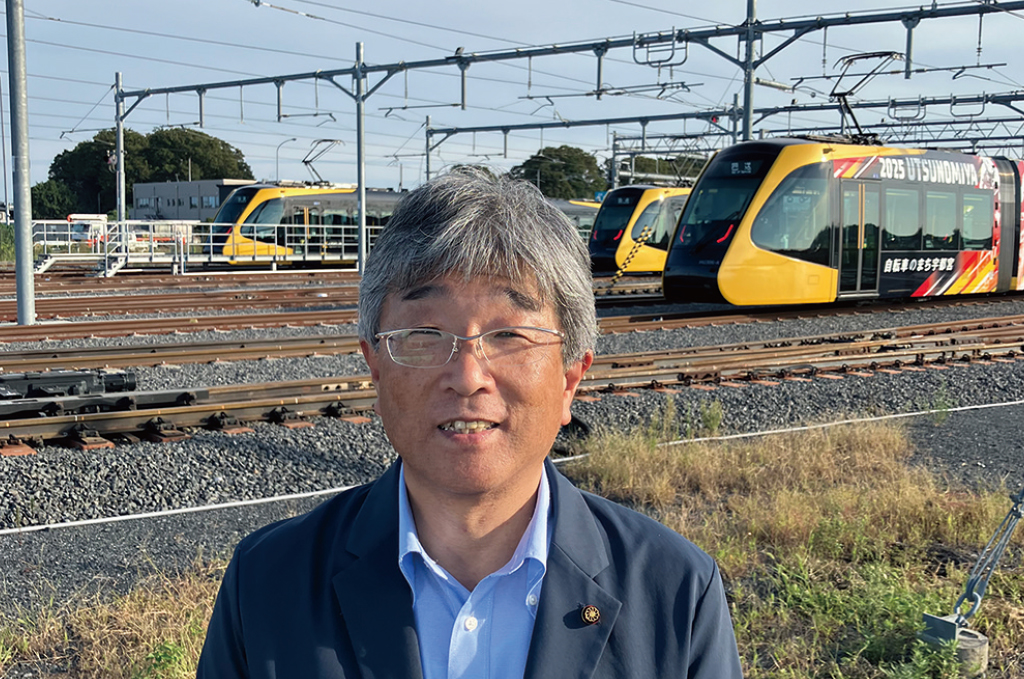 宇都宮LRT（次世代路面電車）視察